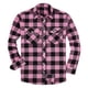 thumbnail image 1 of Penkiiy Hombres Camisa de manga larga Botón Abajo Camisa de Algodón Casual Camisa Ligera Chaqueta L Morado, 1 of 2