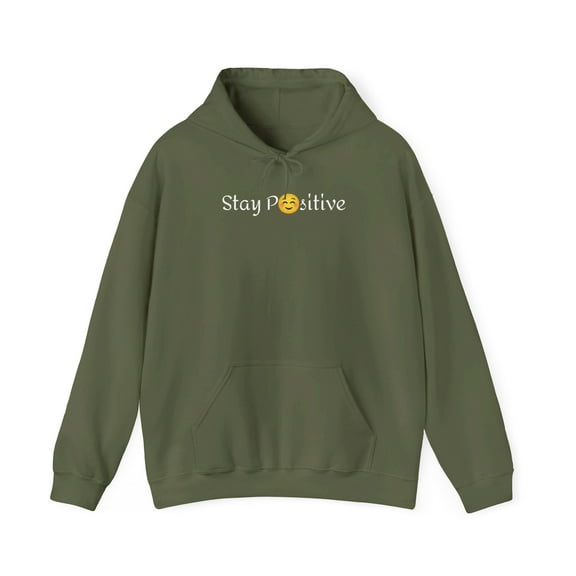 Stay Positive  shirt Unisex Heavy Blend™ Hooded Sweatshirt