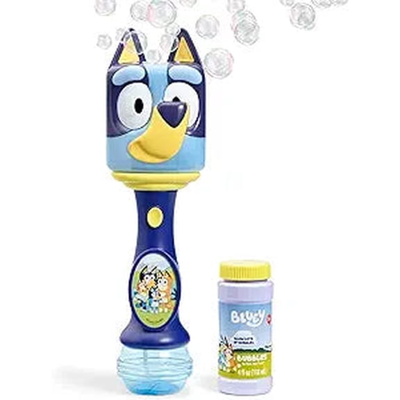 BLUEY LIGHT/SOUNDS BUBBLE WAND