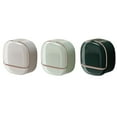 thumbnail image 4 of Wall Mounted Soap Holder with Drainage and Cover for Bathroom Space Saving Dark green, 4 of 9