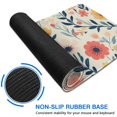 thumbnail image 6 of Long Mouse Pads for Desk,Pioneer Flower Floral Print Pattern Desk Mats on Top Of Desks, Desk Mouse Pad Extra Large with 3mm Non-Slip Base and Stitched Edge for Gaming,Office,Work,Home 31.5"x15.7", 6 of 6