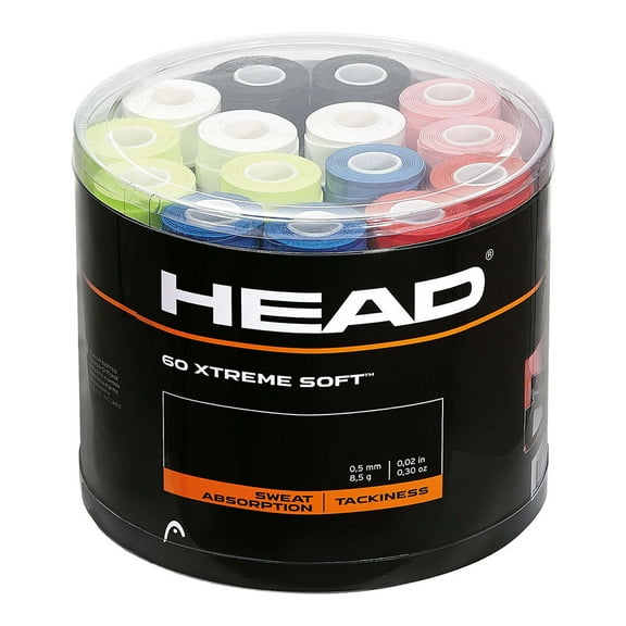 Xtreme Soft Tennis Overgrip 60 Piece Jar