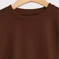 thumbnail image 7 of Godom Womens Sweatshirt Crewneck Long Sleeve Shirts Loose Fit Letter Print Tops Fall Fashion, 7 of 7