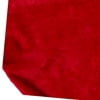 Holiday Time Red Polyester Plush Christmas Tree Skirt, 48" x 48" x 0.5"