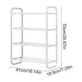 thumbnail image 3 of Miogawg 4-Tier Stackable Small Shoe Rack, Lightweight Shoe Shelf Storage Organizer For Entryway, Hallway And Closet, 3 of 6