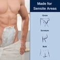 thumbnail image 3 of RAGUPEL Intimate/Private at Home Hair Removal Cream for Men-Painless,Flawless,Soothing Depilatory for Manscaping Unwanted Coarse Male Body Hair,100Ml (2 Pack), 3 of 7