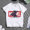 thumbnail image 1 of Kids Summer Tops Tees Cartoon Spiderman White Short Sleeve T-Shirt, 1 of 5