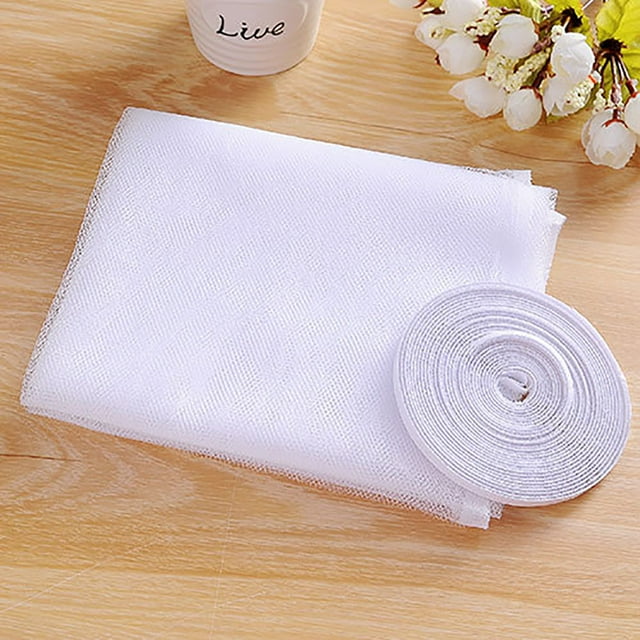 TIELUTT - Window Screens Self- Net Mesh Home Indoor Sticky Moth for outside Backyard Roller Skating Rink Food Moth Indoors
