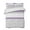 Gray Purple, variant on Quilts Full Size, Aqua Grey Soft Comforter Bedding Set for Bed, Chic Garden Floral Stripe Embroidery Design Lightweight Quilted Bedspread with Pillow Cover(2 Pieces) for All Season, 78x90 Inch