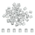 thumbnail image 1 of 50Pcs 5/64" Aluminum Crimping Loop Sleeve for Wire Rope and Cable, Round, 1 of 6
