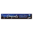 thumbnail image 1 of Dsscvnef Graduation Season Banner Banner Blue and Black Color Scheme Graduation Scene Decoration Hanging Cloth Party Decoration Props Flower Banner Sign Back the Flag, 1 of 4