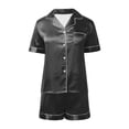 thumbnail image 5 of Vividxx Women's Casual Shorts Suit With Pocket Button Top And Printed Design For Everyday Relaxation And Comfort Fashion, 5 of 5