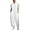 White, variant on Short Sleeve Rompers For Women Plus Size Pants Set Beach Travel Set Trouser Pants Suits Vacation Outfits For Women Shirt and Wide Leg Pants Outfits Short Sleeve Coveralls Work Sets For Women