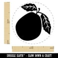 thumbnail image 2 of Guava Fruit Solid Self-Inking Rubber Stamp Ink Stamper - Black Ink - Medium 1 Inch, 2 of 7