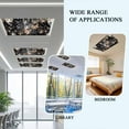 thumbnail image 6 of 2 Pack Cat Fluorescent Light Covers for Ceiling Lights Pet Animal Cat Ears Eyes Magnetic Ceiling Light Covers Overhead Light Filters for Office Classroom Home, 6 of 9