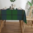thumbnail image 3 of Rectangle Table Cloth, Scottish Clan Carmichael Classic Tartan Resistant Washable Tablecloth Decorative Table Cover for Dining, Indoor and Outdoor, 3 of 6