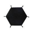 thumbnail image 1 of Plateau à dés en Cuir Plateau Hexagonal Pliant Porte - dés Adapté, 1 of 5