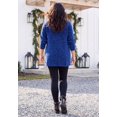 thumbnail image 2 of Catherines Women's Plus Size Chenille Cable-Knit Boatneck Sweater, 2 of 4
