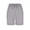 Grey, variant on WDDDD Women‘s Bermuda Shorts with Pockets 7" High Waisted Stretch Black XL