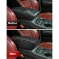 thumbnail image 6 of KBH Car Center Console Armrest Cover for 2011-2020 Jeep Grand Cherokee & Dodge Durango Accessories, Black Leather Arm Rest Cushion Pad Protector, 6 of 6