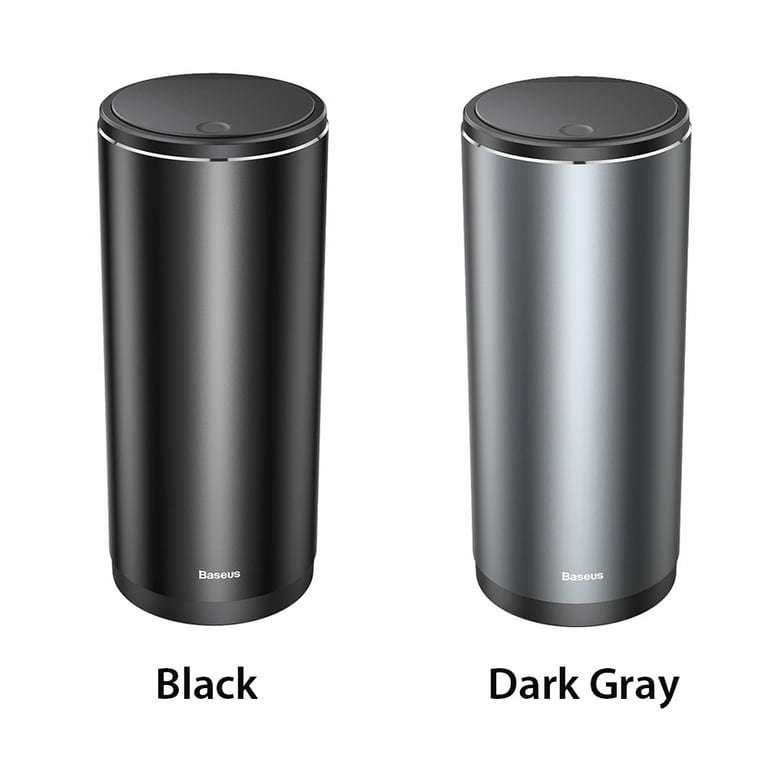 Baseus Car Trash Can Bin Rubbish Container 500ml Aluminum Alloy Office  Desktops Waste Garbage Bag with 30 Special Trash Bags 