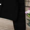 thumbnail image 6 of IVEYRTF Kids Knitted Cardigan Long Sleeve Sweater Warm Outerwear for Children Boys Girls Cozy Soft Comfortable Fall Winter Casual Everyday Wear Playground Holiday(Black,12 Years), 6 of 9