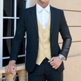 thumbnail image 4 of Dress Vests for Mens Suit Vest Casual Business Waistcoat Slim Fit for Wedding Prom Tuxedo Wear 3XL, 4 of 8