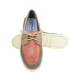 thumbnail image 4 of Sperry Mens A/O 2-Eye Boat Shoes in Blue/Red/Beige, 4 of 6