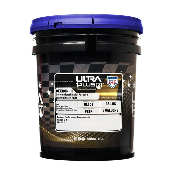 Ultra1Plus ATF Dexron III/Mercon Transmission Fluid Multi-Purpose | 5 Gallon Pail