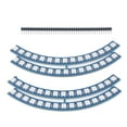 thumbnail image 1 of RGB LED Light, High Brightness RGB Ring Wall Clock Light Stable Display Serial Port  For DIY, 1 of 8