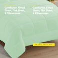 thumbnail image 3 of Juego de ropa de cama Sweet Home Collection Dorm Room Twin XL Mint, 3 of 6