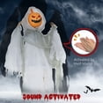 thumbnail image 5 of HOMCOM Pumpkin Ghost Outdoor Hanging Halloween Decoration for Party, 5 of 9