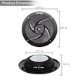 thumbnail image 3 of Pyle PLMRS5B 5.25 Inch Waterproof Low Profile Marine Speakers, Black (2 Pack), 3 of 4