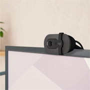 Logitech BRIO 90 Wired HD Webcam, 60 fps/1080p Live Streaming Camera with Auto Light Balancing, Integrated Privacy Lens Cap, Built-in Microphone, Black white pink