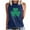 Navy, variant on WREESH Women's Tank Tops St. Patrick's Day Shamrock Clovers Sleeveless T Shirts Soft, Breathable, and Trendy Crew Neck Graphic Tees for Spring/Summer