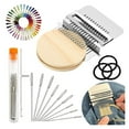 thumbnail image 1 of Knit Patch Kit,Mini Patchmaker Loom for Beginners,Small Darning Loom Speedweve Type Weave Tool, 1 of 6