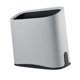 thumbnail image 5 of Papelera, cubo de basura, papelera, contenedor, cesta, papelera para cocina, dormitorio, lavandería, cuarto de bebé, debajo del escritorio Gris, 5 of 8