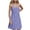 Purple#2, variant on Viikei Women's Flowy Boho Short Sleeve Dress,Women Summer Dresses Beach Lace Panel Print Sleeveless Casual Loose Tank Dress Purple S