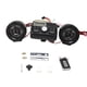 thumbnail image 1 of Abastado Amplificador de Audio para Manillar de Motocicleta con Pantalla Reproductor de música MP3 Impermeable Audio antirrobo para Scooters y eléctricos, 1 of 8