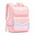 thumbnail image 2 of Large Capacity Multi Pocket Backpack, 15.35" Cute Fresh Bookbag For Elementary To High School Students, Work Errands & Short Hiking (B), 2 of 6