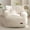 Beige, variant on BYBYME Kids Bean Bag Chair,Soft Memory Foam Bean Bag Chair with Pocket for Toddlers,Lazy Sofa Lounger for Gaming,Reading,Beige