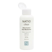 Natio Clear Shine Control Face Moisturiser, Face Cream for Women, 4.2 oz