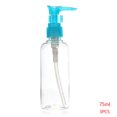 thumbnail image 2 of 3pcs 75ml Portable Refillable Perfume Bottle Clear Plastic Spray Bottle Empty Scent Pump Container, 2 of 10