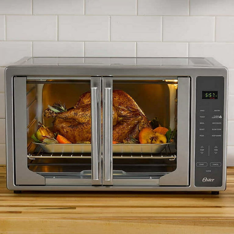 This digital air fryer toaster oven with French doors is only $50 at Walmart