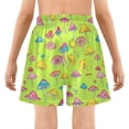 thumbnail image 5 of joogoo Cartoon Mushrooms Boys Swim Trunks Beach Swimsuit Shorts Boxer 7Y, 5 of 8