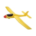 thumbnail image 2 of Avión de espuma para lanzar, avión de espuma, avión de juguete resistente para volar, juguete deportivo para exteriores, patio, playa, interior, césped, niños. amarillo, 2 of 8