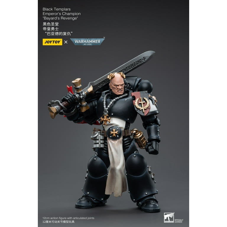 ウォーハンマー BLACK TEMPLARS: BAYARD'S REVENGE JoyToy WH40K Black Templars Emperor's Champion Bayard's Revenge