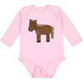thumbnail image 3 of Inktastic Horse Boys or Girls Long Sleeve Baby Bodysuit, 3 of 5