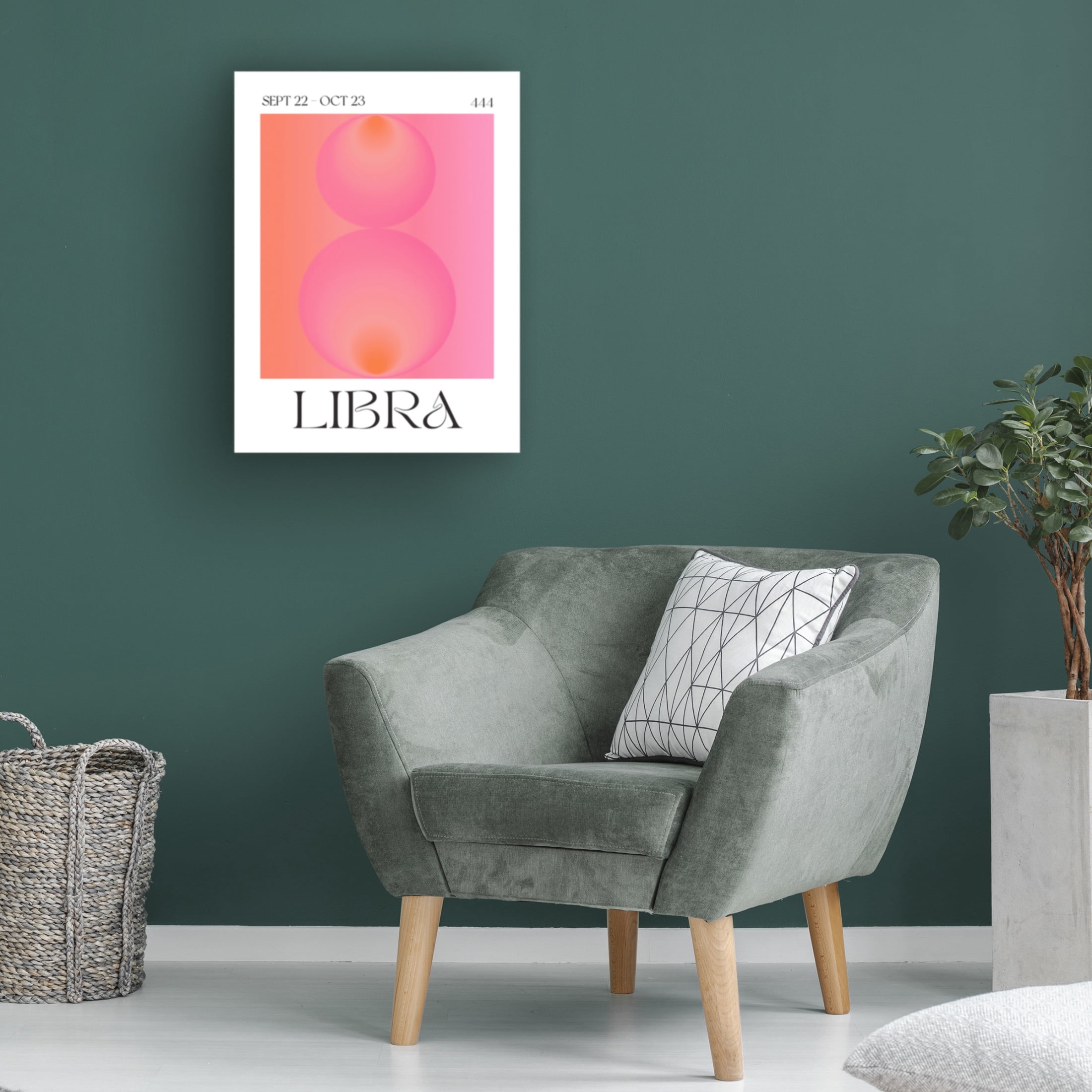 Trademark Fine Art Valeria Castillo  Libra Canvas Wall Art