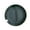 Hunter Green, variant on Efavormart 10 Pack | 10" Glossy Sage Green Round Plastic Dinner Plates With Gold Rim, Disposable Party Plates
